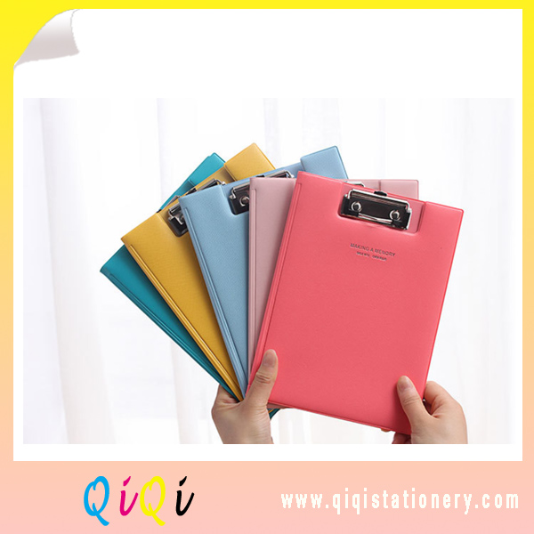 PU A5 foldable clipboard