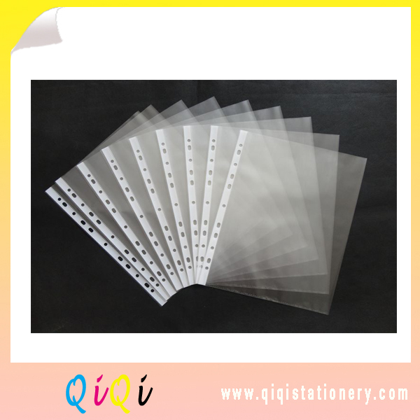 clear 11 sheet protector folder