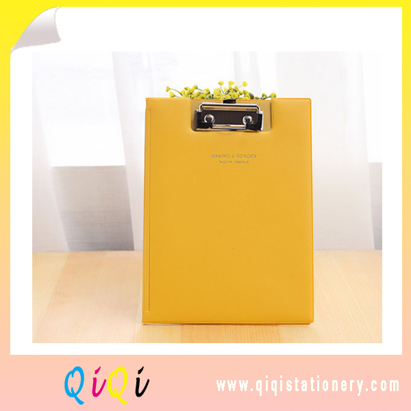 color PU A5 foldable  clipboard