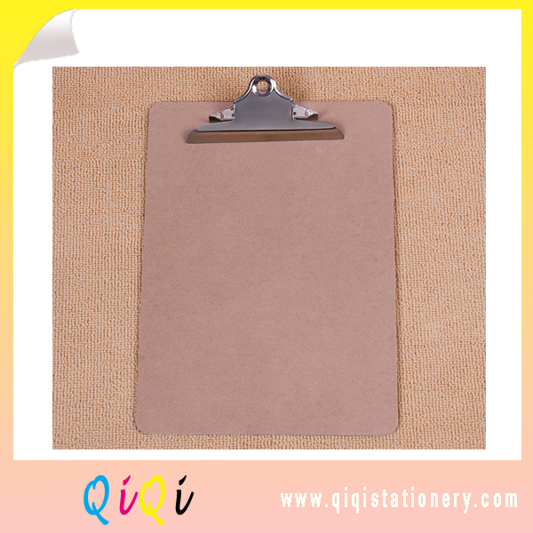A4 MDF clipboard with mountain clip holder