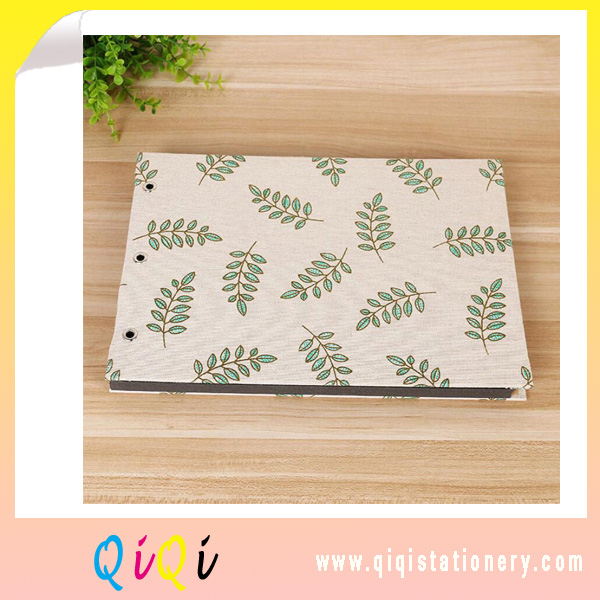 DIY Linen fabric cover photo album