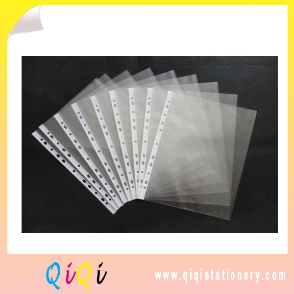clear 11 sheet protector folder