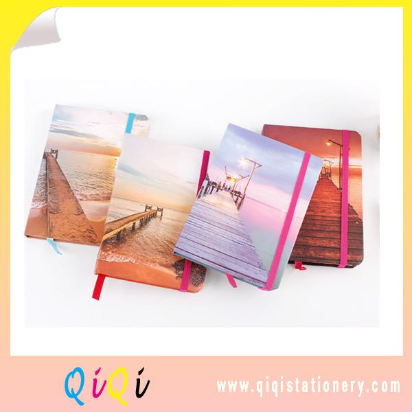 Beach series Top quality  custom office and school universal notebooks