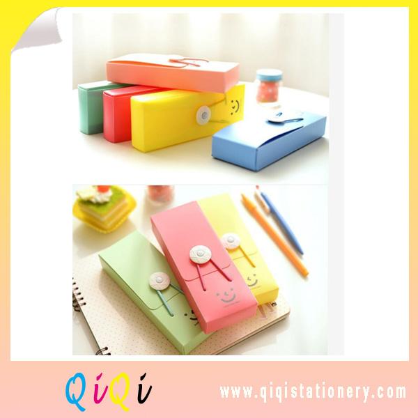 creative PVC Stationery box pencil box glass box 